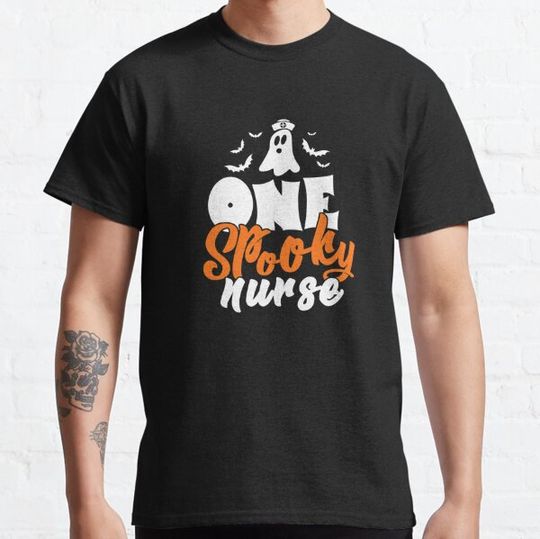 Discover Nurse halloween t-shirt One spooky T-shirts