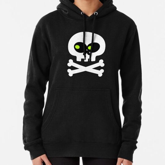 Discover Skull Crossbones Emoji Hoodies