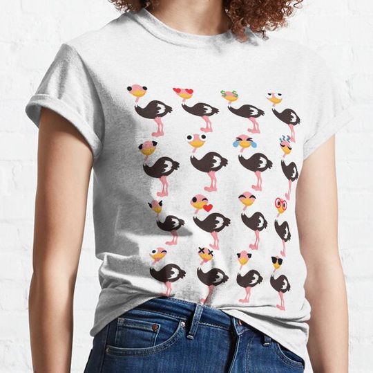 Discover Ostrich Emoji T-shirts