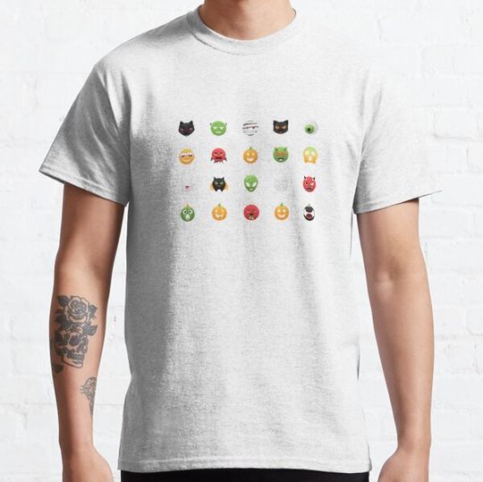Discover Halloween Emojis Collection T-shirts