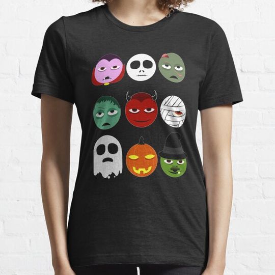 Discover Halloween Emoji T-shirts