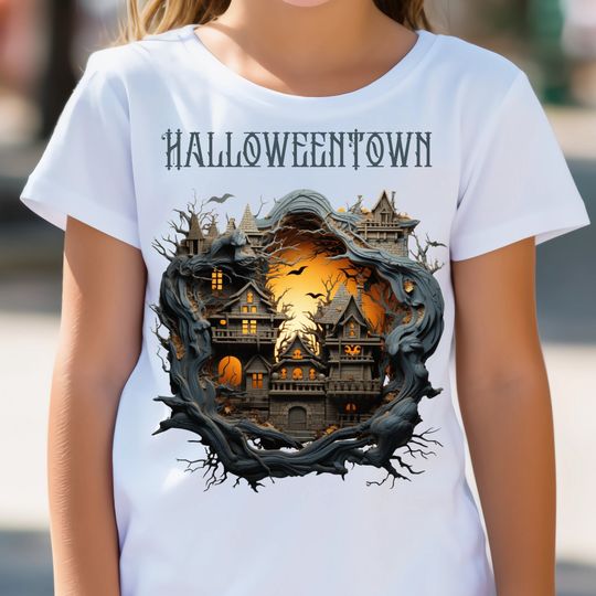 Discover halloween t-shirt,kids halloween t-shirt,3d t-shirt,'halloween,halloween,witchy and proud t-shirt,3ds,