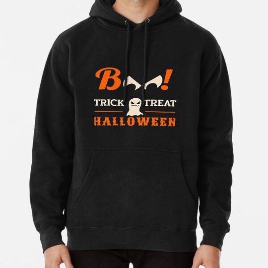 Discover Trick Treat Halloween Boo Hoodies