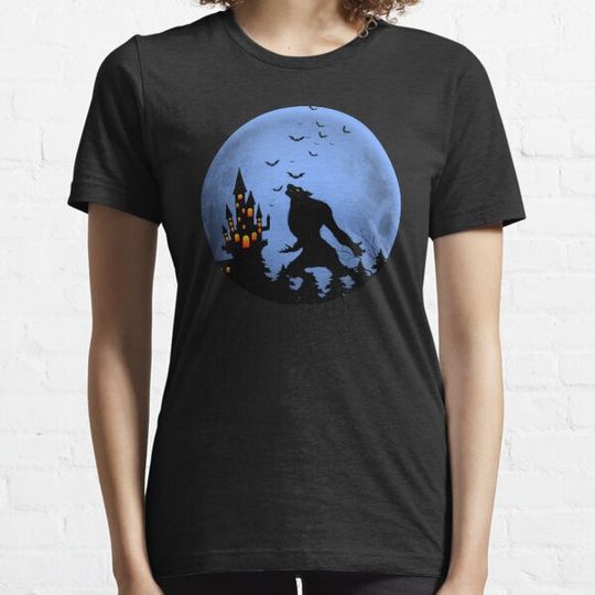 Discover werewolf Bl Moon wolf full moon on Halloween costume 2020 T-shirts