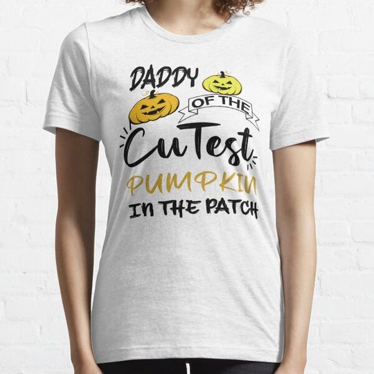 Discover Daddy Of The Cutest Pumpkin In The Patch - Hallowen Gift T-shirts
