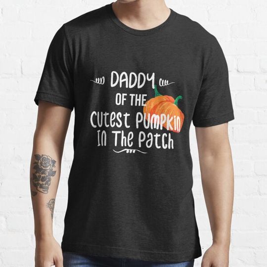 Discover Daddy Of The Cutest Pumpkin In The Patch T-shirts