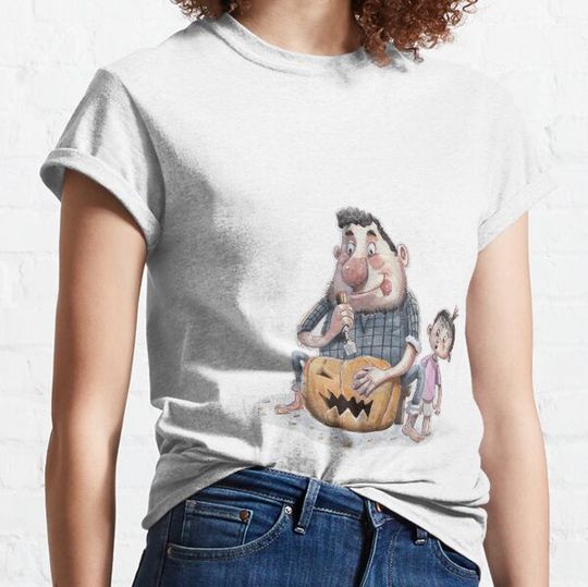 Discover My daddy makes a halloween pumpkin T-shirts
