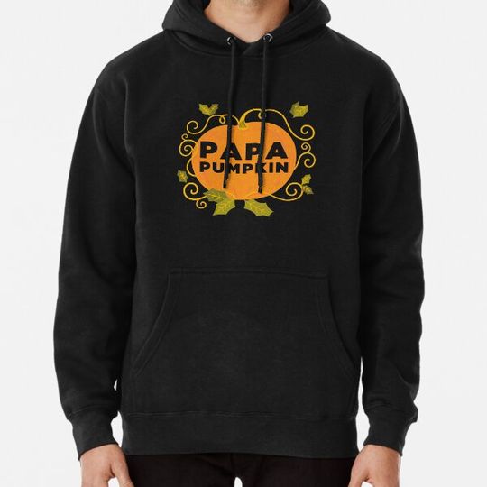 Discover Papa Daddy Dad Halloween Pumpkin Gift, Funny Halloween 2021 Hoodies
