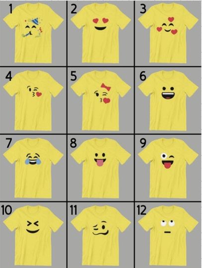 Discover Emoji Birthday T-Shirt for Emoji Lovers