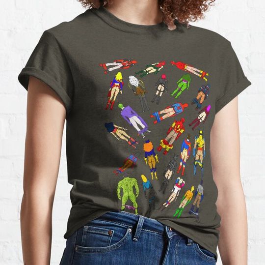 Discover Butt of Superhero Villian - on Dark T-shirts