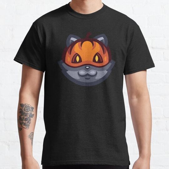 Discover Cute Halloween Superhero Pumpkin Cat T-shirts
