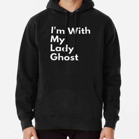 Discover I'm With My Lady Ghost Halloween Couple Hoodies