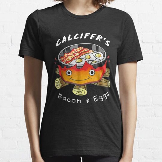Discover Calcifer's bacon and egg Cook - Food lover T-shirts