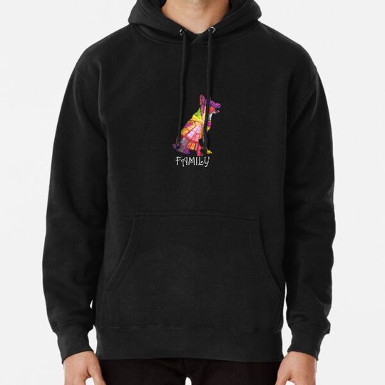 Discover German Shepherd Design Stained Glass Fmaily Hoodies