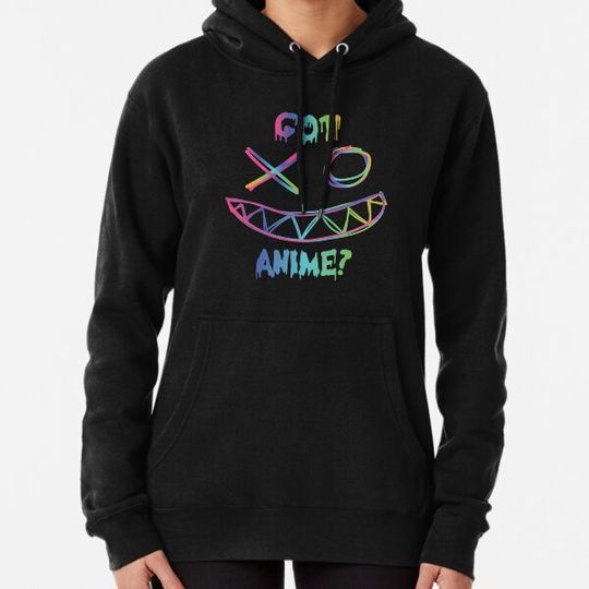 Discover Halloween Got anime Creepy Rainbow Smiling Face Hoodies