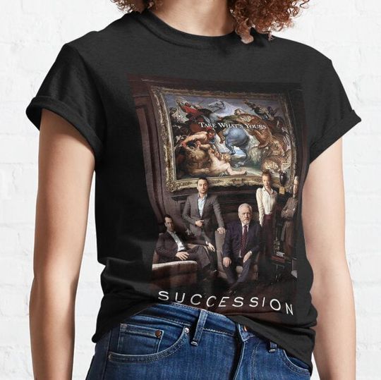 Discover Succession Poster T-shirts