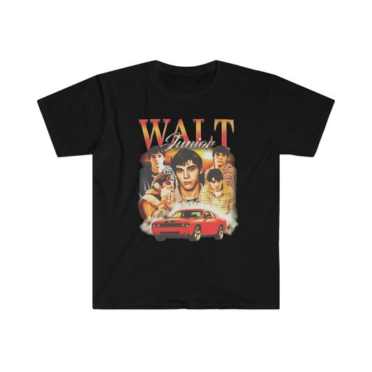 Discover Walt Jr. Vintage T-shirt funny meme collage tee