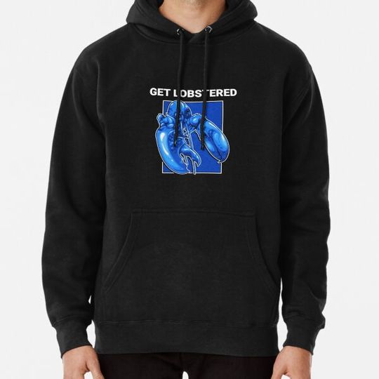 Discover Funny Jumpscare Lobster Hoodies