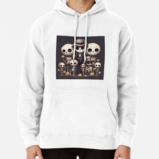 Discover Family of Spooky Skeletons Hoodies
