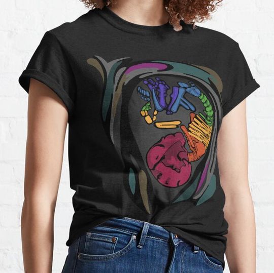 Discover Fetal Skeleton - Born This Way T-shirts