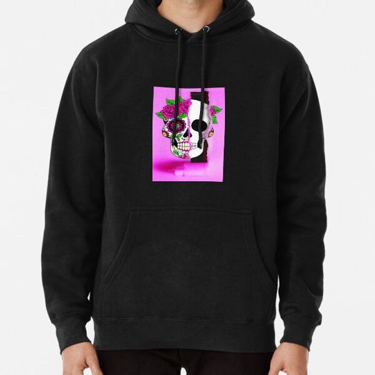 Discover ripped and torn skull facade for halloween Hoodies