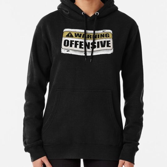Discover WARNING Offensive   As seen in Lockout Essential T Shirt Hoodies