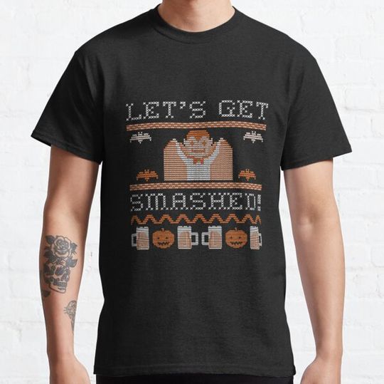 Discover Halloween Vampire Pumpkin Party Beer T-shirts