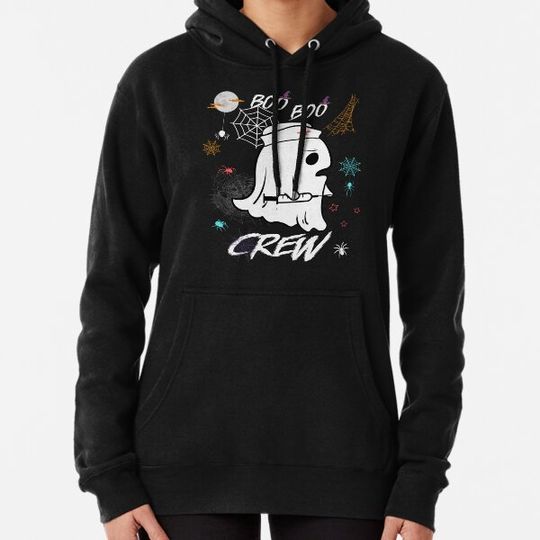 Discover Boo Boo Crew Ghost Doctor Nurse Halloween Sweatshirt