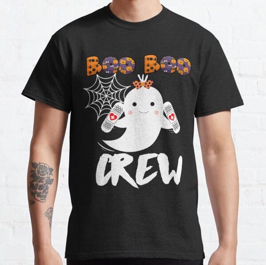 Discover Boo Boo Crew Nurse Halloween Costume Fun T-shirts