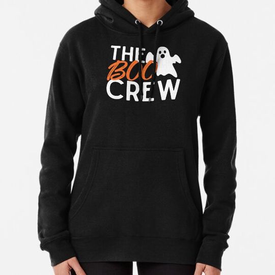 Discover The Boo Crew Ghost Sheet Easy Halloween Costume Funny Spooky Outfit Hoodies