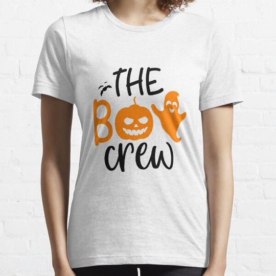 Discover The Boo Crew Funny Ghost Halloween Costume Gift T-shirts