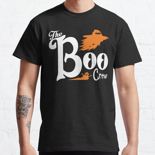 Discover The Boo Crew Ghost Halloween Costume T-shirts
