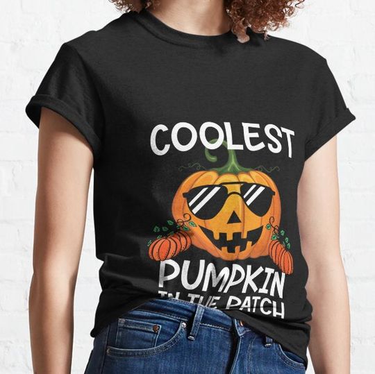 Discover Coolest Pumpkin In the Patch, Jack O' Lantern T-shirts