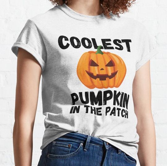 Discover coolest pumpkin in the patch T-shirts