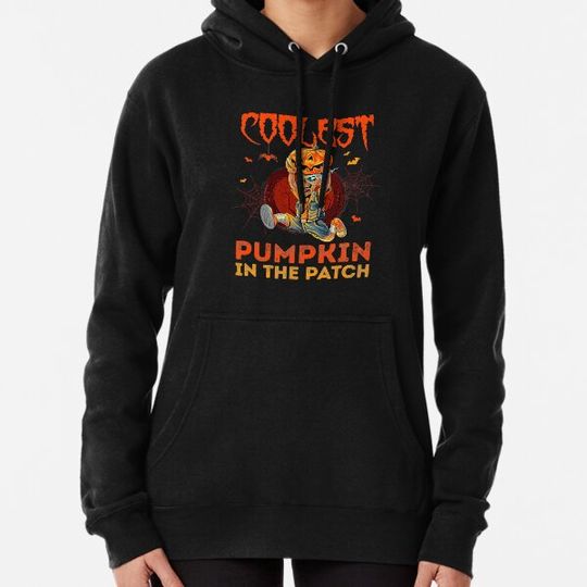 Discover Coolest Pumpkin In The Patch Halloween Hoodies