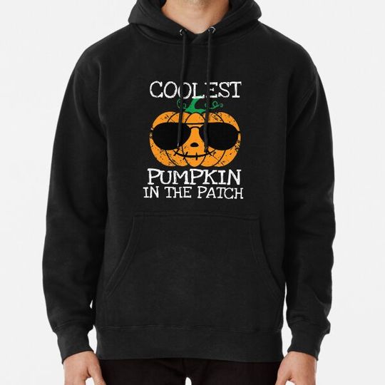 Discover Kids Coolest Pumpkin In The Patch Halloween Hoodies