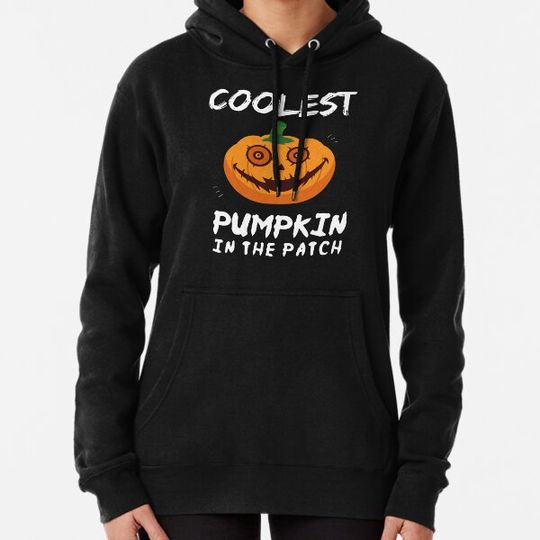 Discover Coolest Pumpkin In The Patch funny halloween gift t-shirts Hoodies