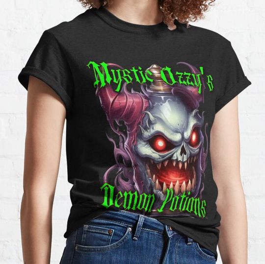 Discover Mystic Ozzy's Demon Potions: Unleash Your Inner Demon Today T-shirts