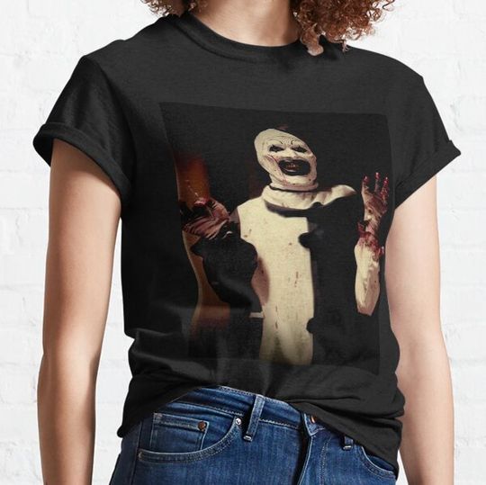 Discover Terrifier movie horror art the clown T-shirts