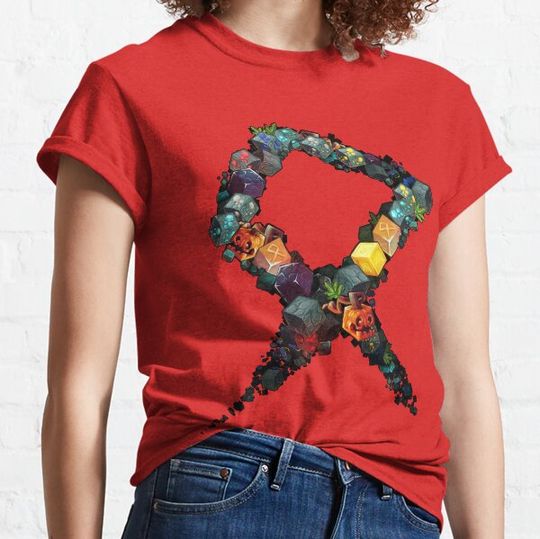 Discover Rune of Blocks - BDcraft T-shirts