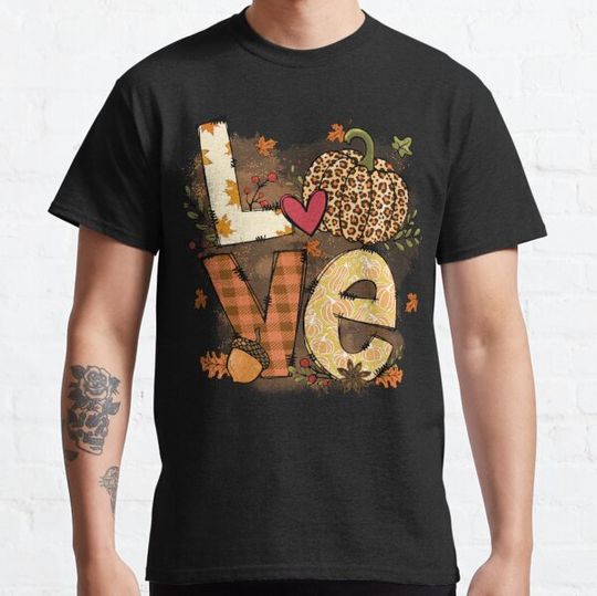 Discover Love pumpkin T-shirts