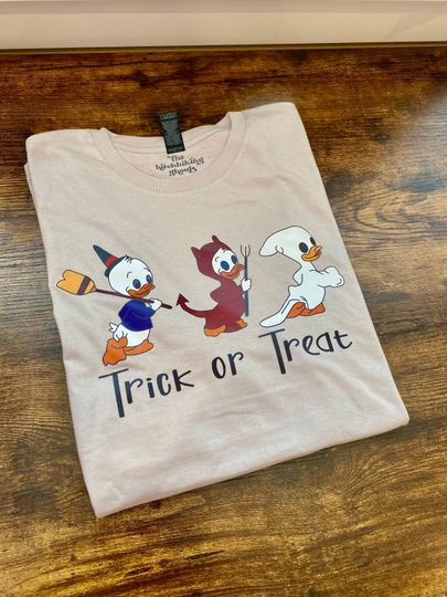 Discover Huey, Dewey and Louie Trick or Treat T-shirt