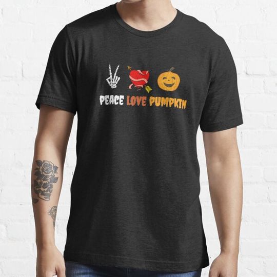 Discover Peace Love Pumpkin T-shirts
