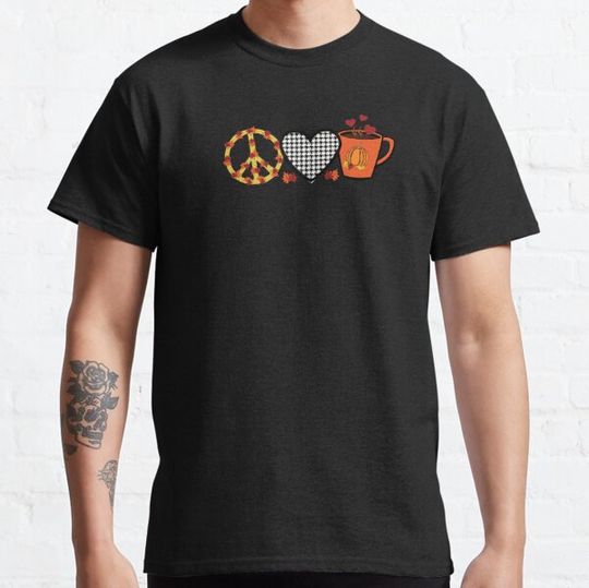 Discover Peace Love Pumpkin Spice T-shirts