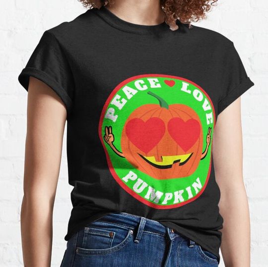 Discover Peace Love Pumpkin T-shirts