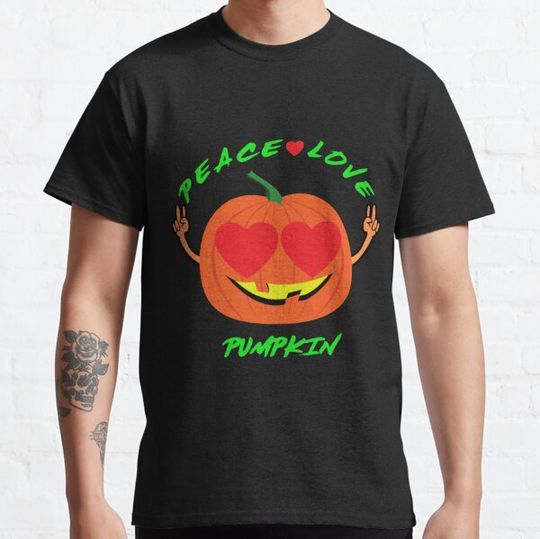 Discover Peace Love Pumpkin T-shirts