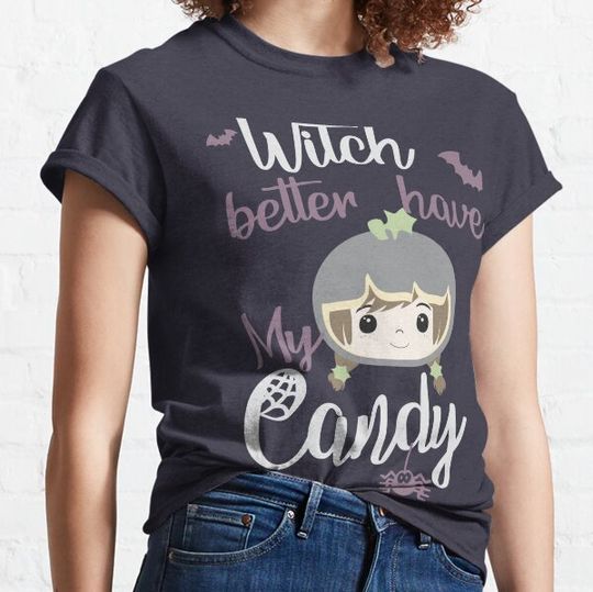 Discover Funny t shirt: Witch better have my candy / the lovely pumpkin girl / cute halloween T-shirts