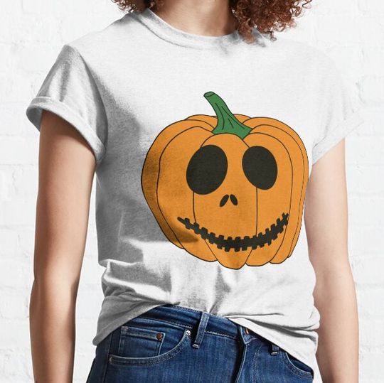 Discover Pumpkin with a happy face T-shirts