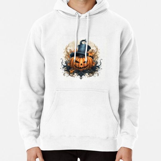 Discover Halloween design with pumpkins Hoodies