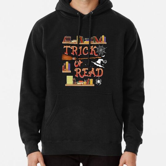 Discover Librarian Trick or Read Halloween Hoodies